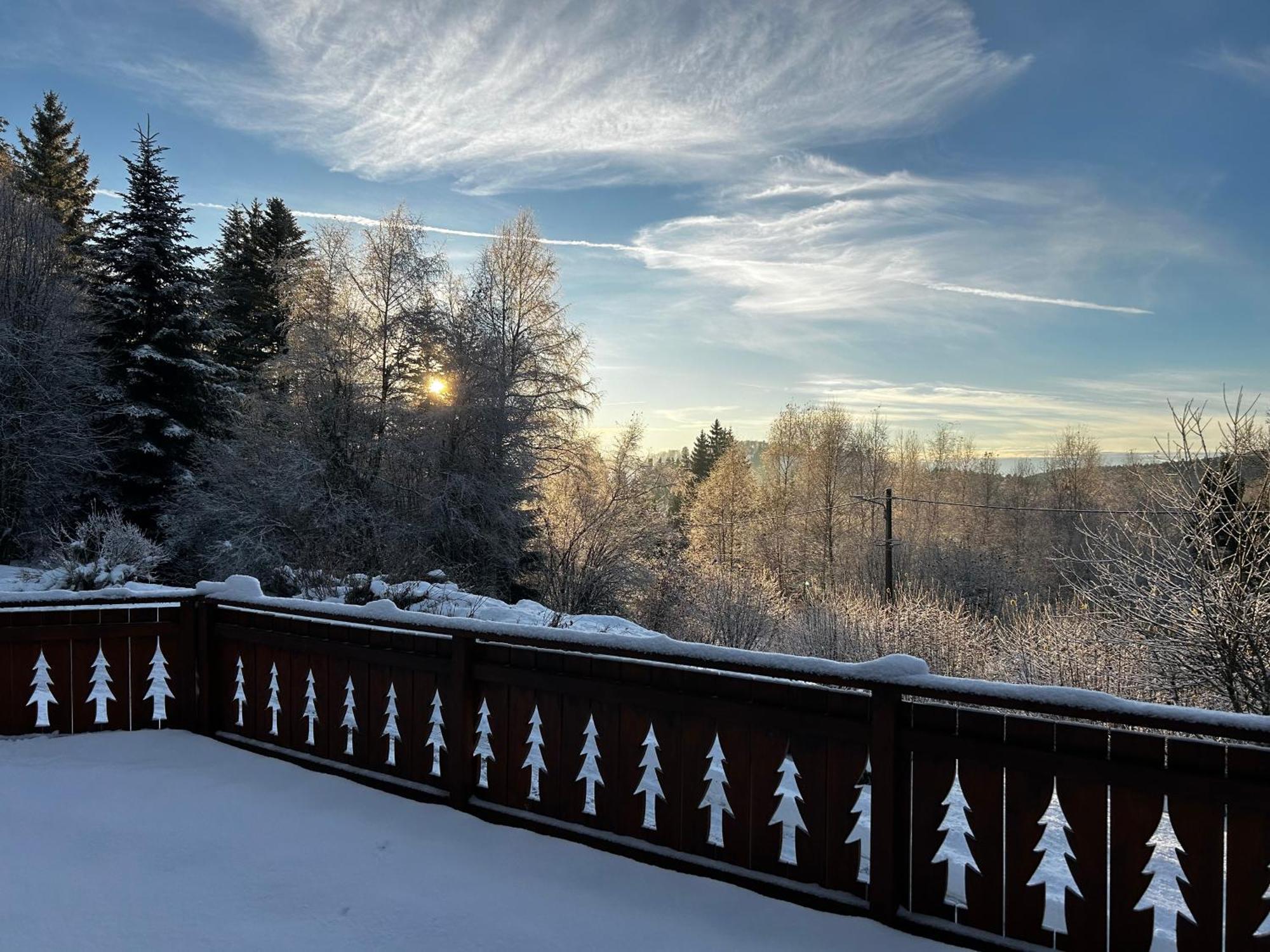 Chalet Avec Jacuzzi Prive, Vue Sur Les Vosges Belfahy Exterior photo